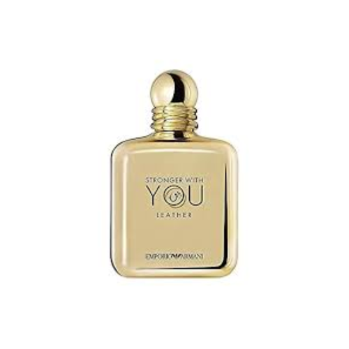 Armani stronger with you leather 100 ml for men